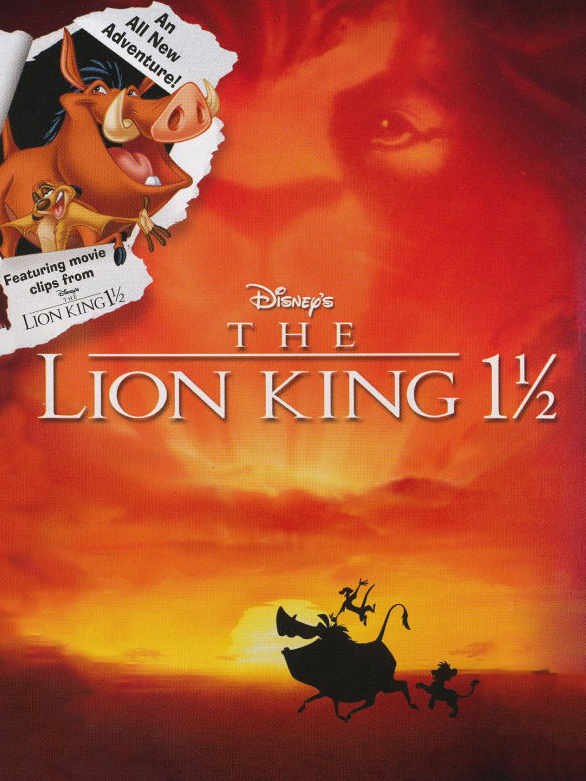 Game cover: Disney's The Lion King 1 1/2