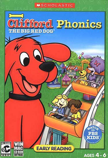 Game cover: Clifford the Big Red Dog: Phonics