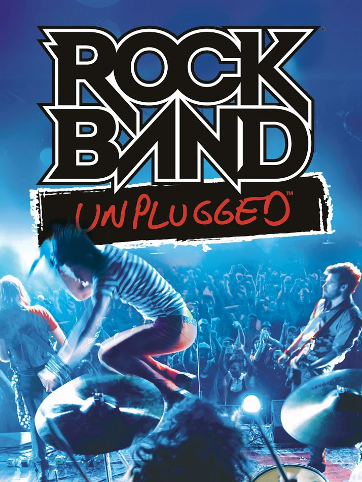 Game cover: Rock Band Unplugged
