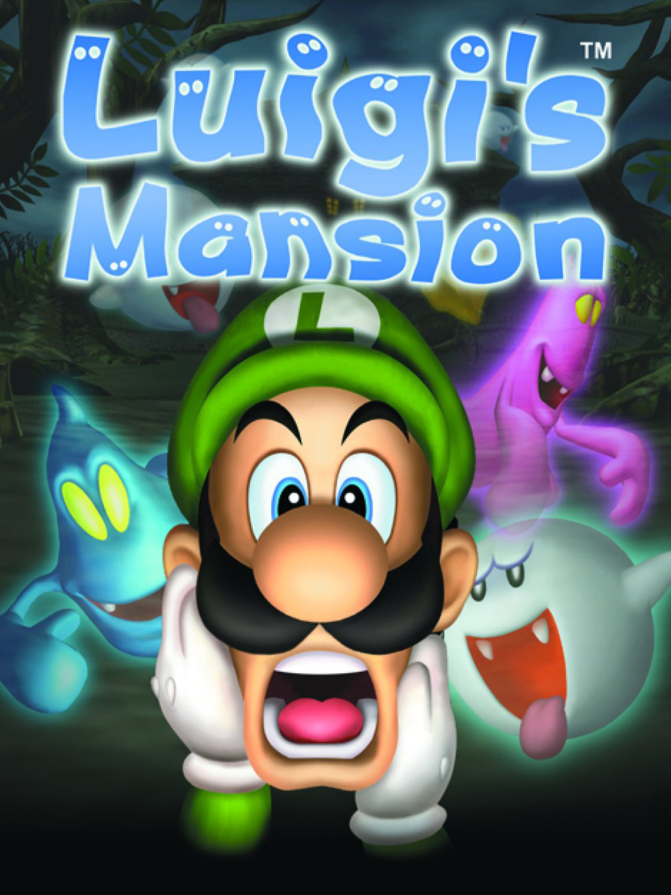 Game cover: Luigi's Mansion