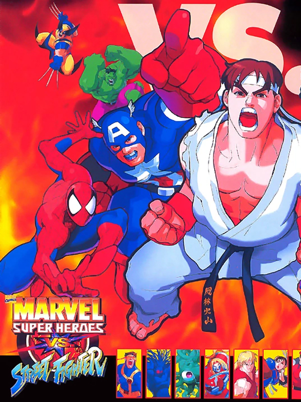 Marvel Super Heroes Vs. Street Fighter - TFG Review / Art Gallery