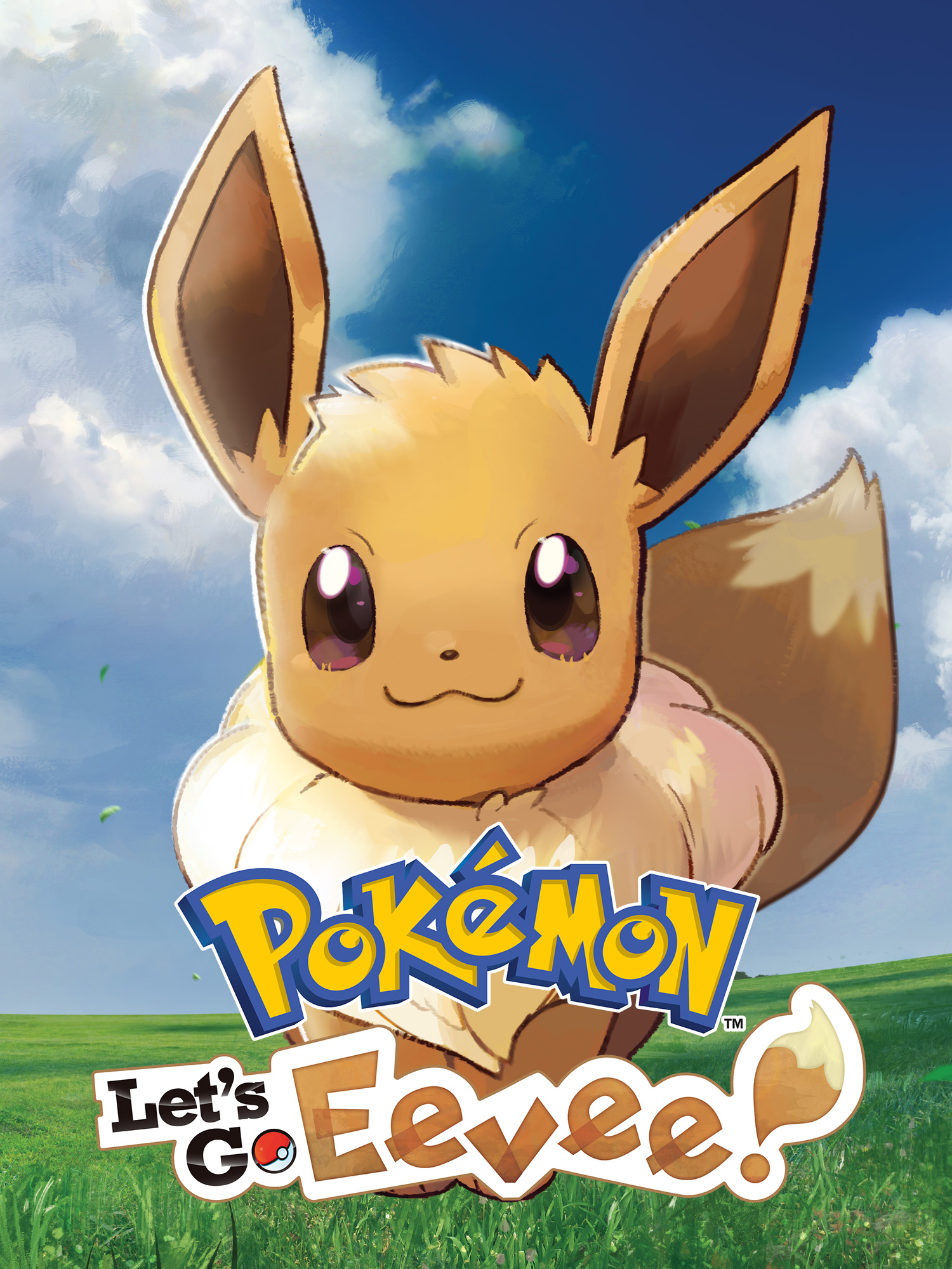 Game cover Pokémon: Let's Go, Eevee!