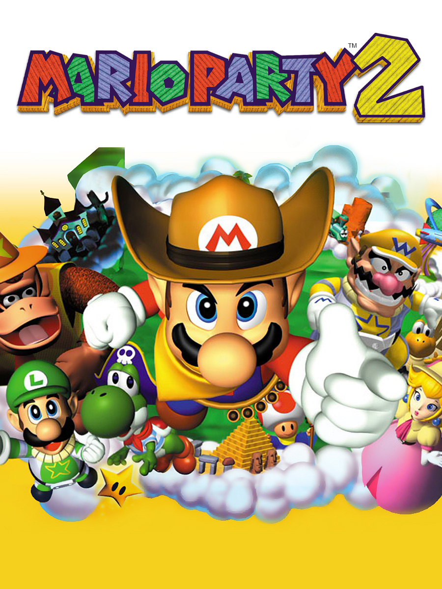 Game cover: Mario Party 2