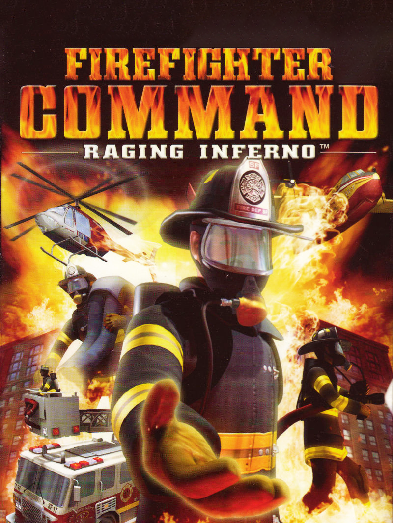 Game cover: Firefighter Command: Raging Inferno