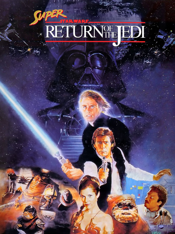 Game cover: Super Star Wars: Return of the Jedi