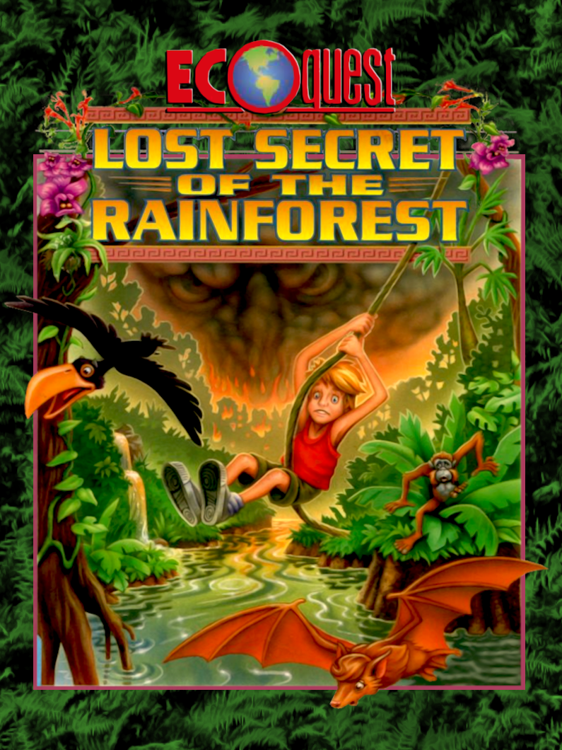 Game cover: EcoQuest II: Lost Secret of the Rainforest