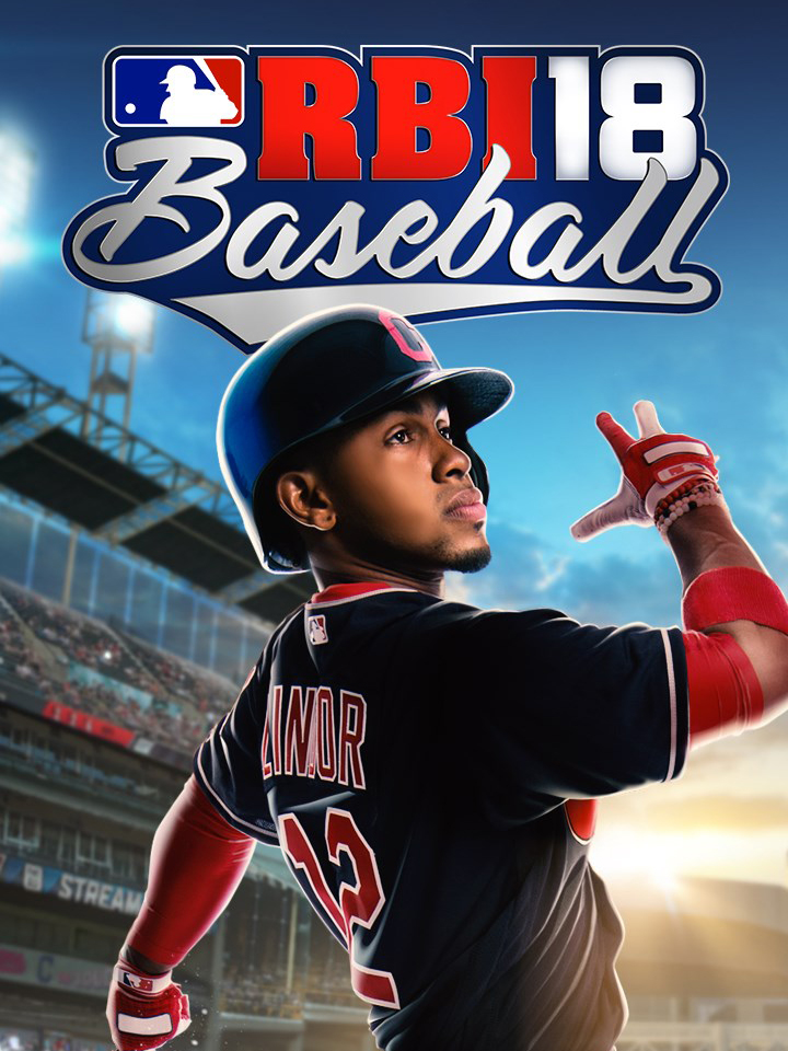 Game cover: R.B.I Baseball 18