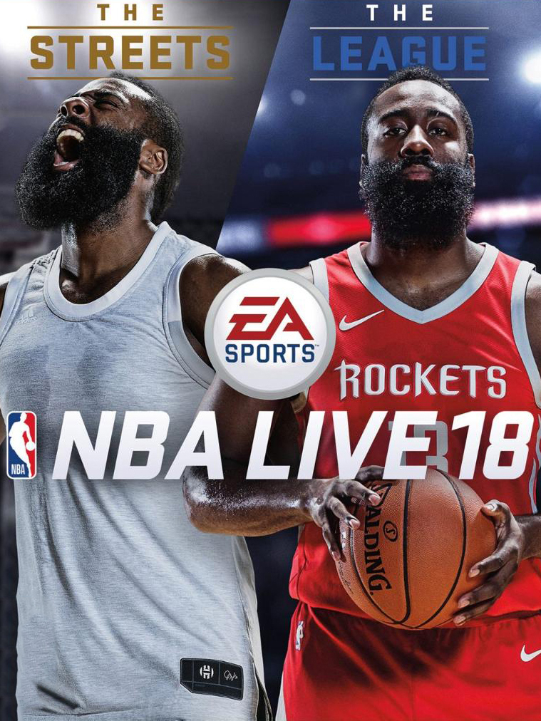 Game cover NBA Live 18