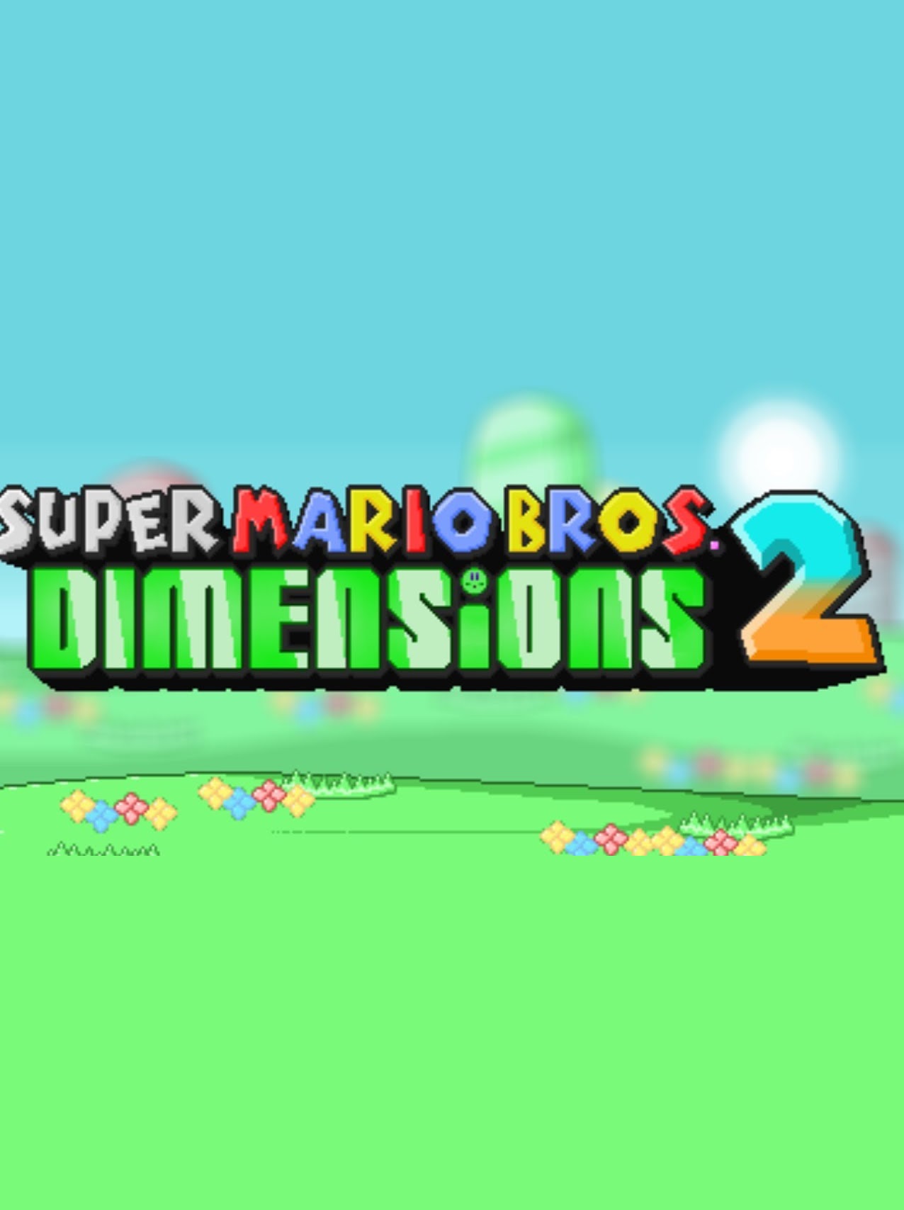 Game cover: Super Mario Bros. Dimensions 2