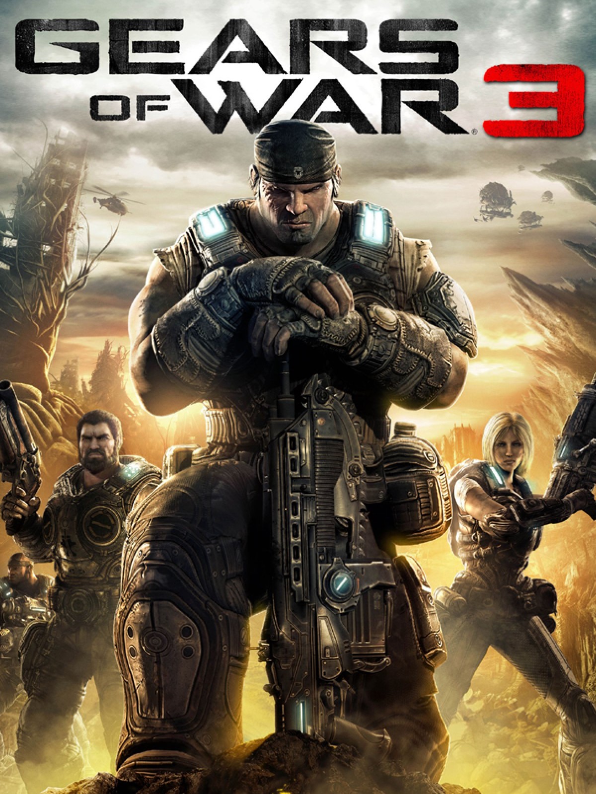 Gears of War 3 para PS3 aparece na internet para download