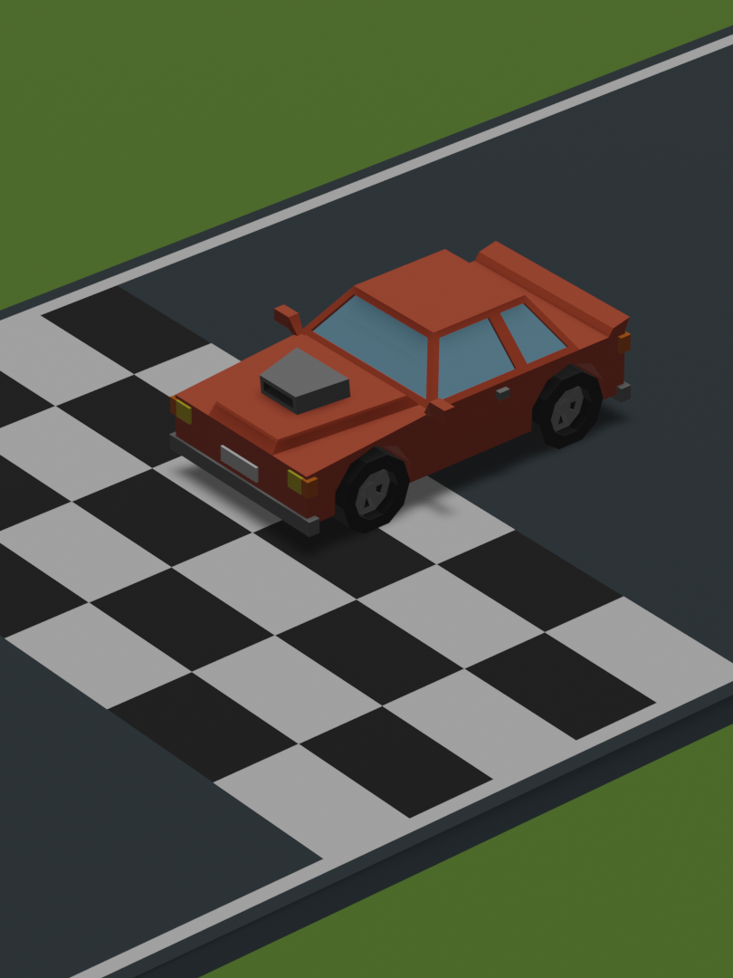 Game cover: Low Poly Racing