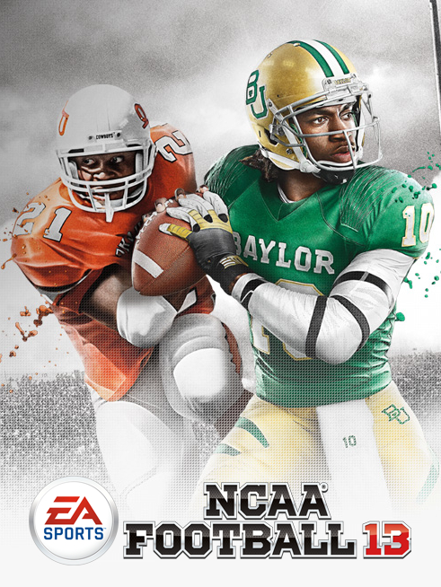 Game cover: NCAA Football 13