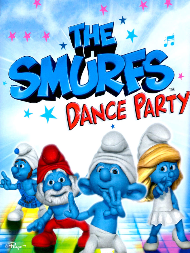 Game cover: The Smurfs Dance Party