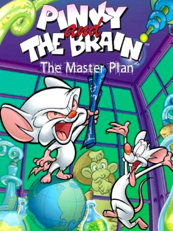 Game cover: Pinky and the Brain: The Master Plan
