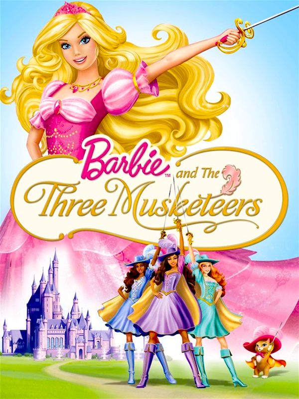 Game cover: Barbie and the Three Musketeers