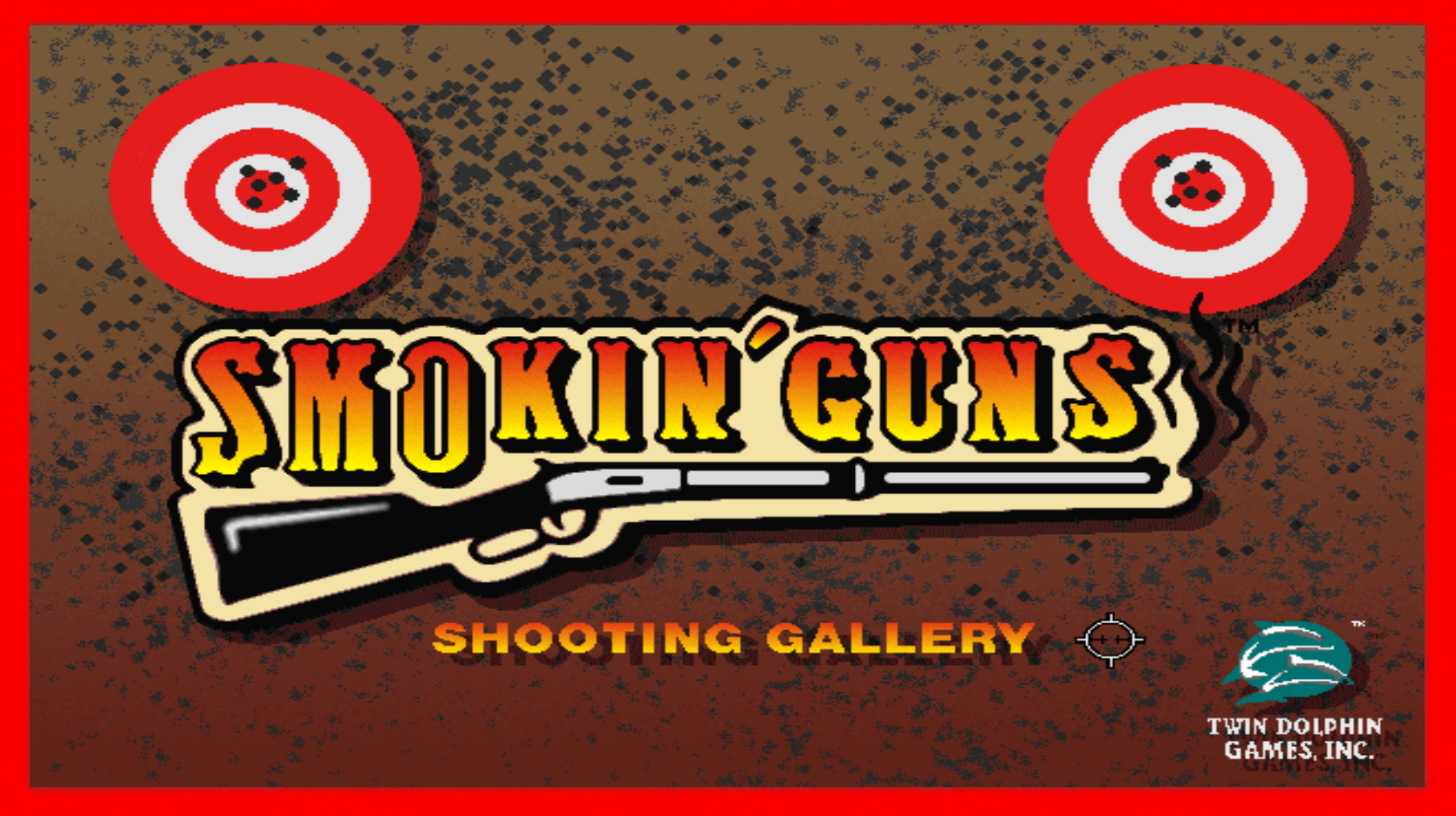 Game cover: Smokin' Guns - Shooting Gallery