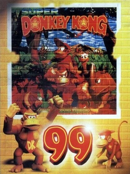 Game cover: Super Donkey Kong 99