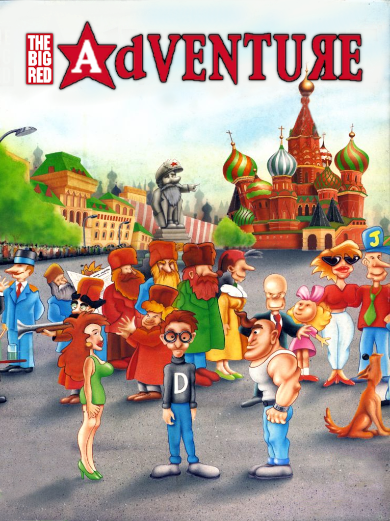 Game cover: The Big Red Adventure