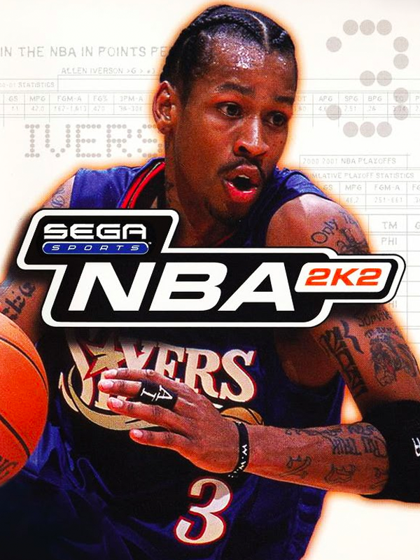 Game cover: NBA 2K2