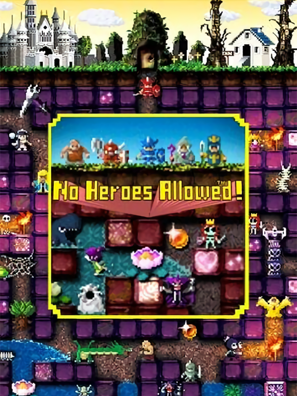 Game cover: No Heroes Allowed!