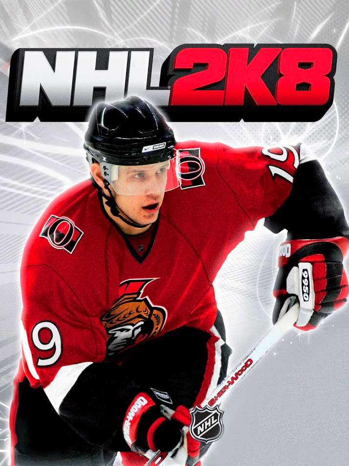 Game cover: NHL 2K8