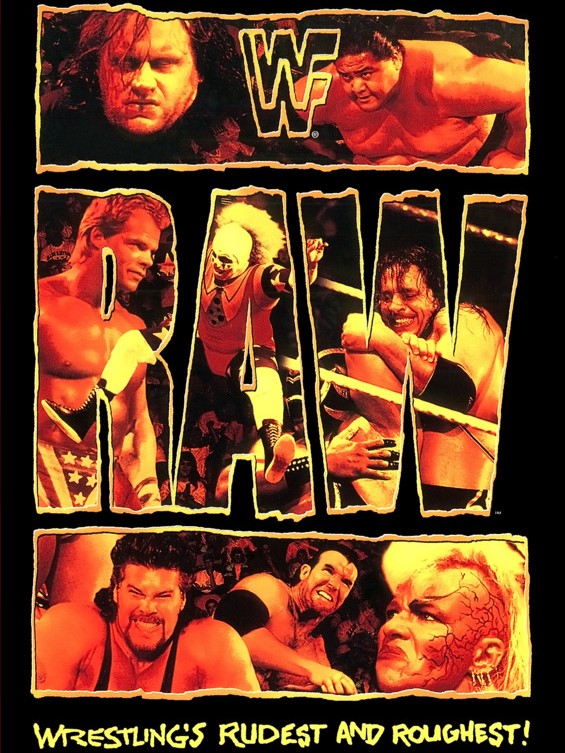 Game cover: WWF Raw