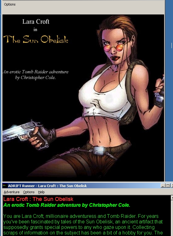 Game cover: Lara Croft: The Sun Obelisk