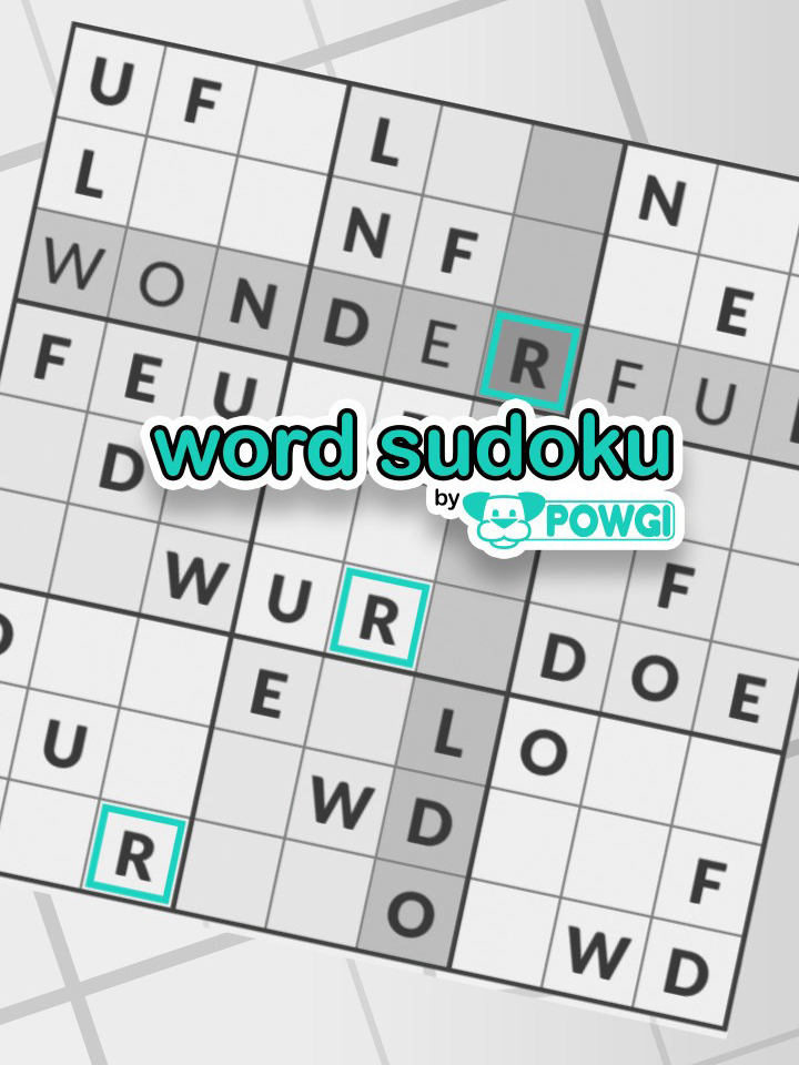 Game cover: Word Sudoku by Powgi