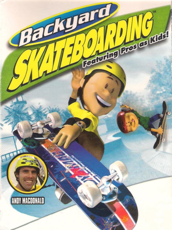 Game cover: Backyard Skateboarding