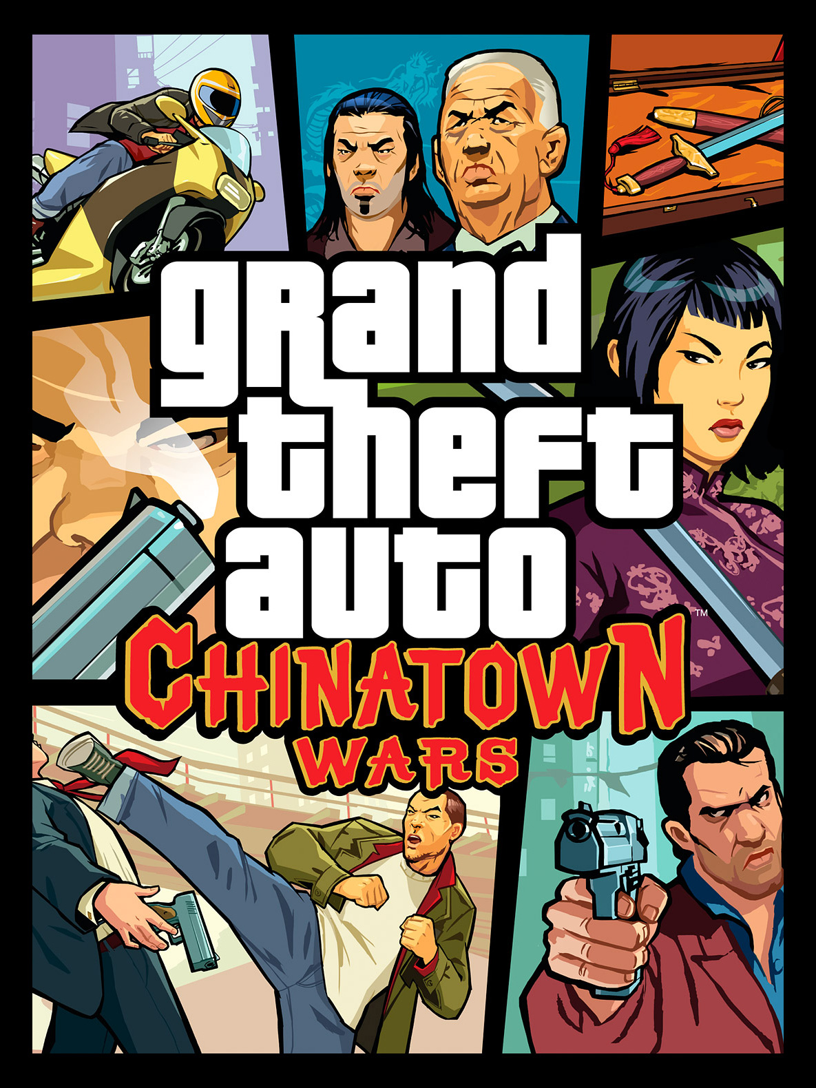Game cover: Grand Theft Auto: Chinatown Wars