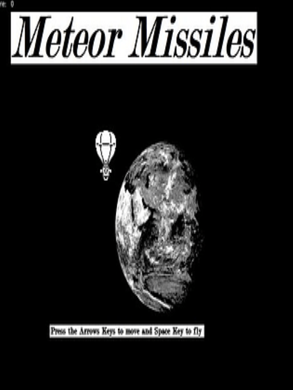 Game cover: Meteor Missiles
