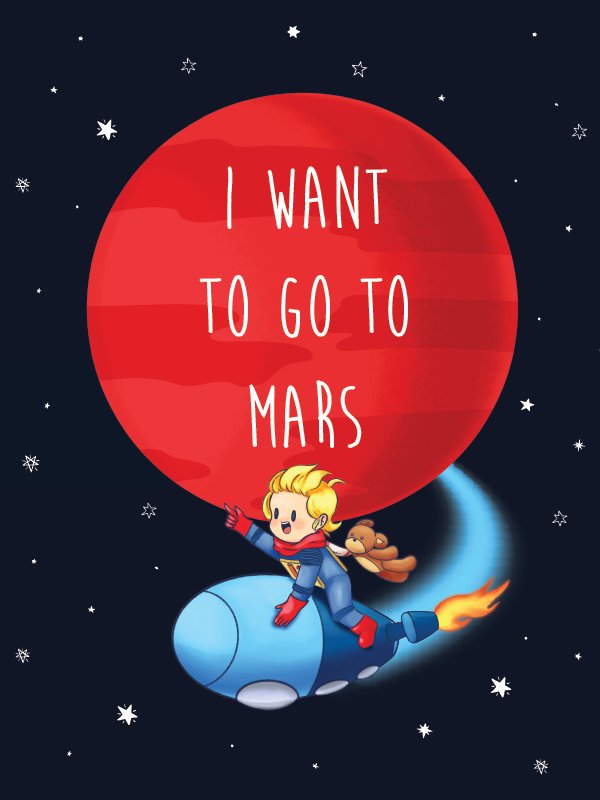 Game cover: I Want to Go to Mars