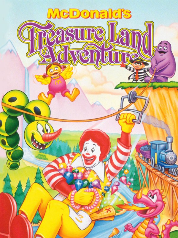 Game cover: McDonald's Treasure Land Adventure