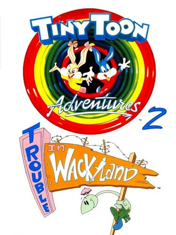 Game cover: Tiny Toon Adventures 2: Trouble in Wackyland