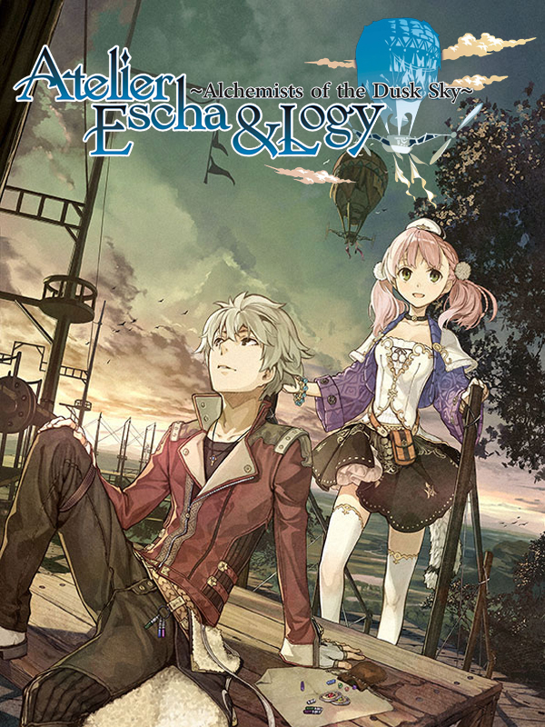 Game cover: Atelier Escha & Logy: Alchemists of the Dusk Sky