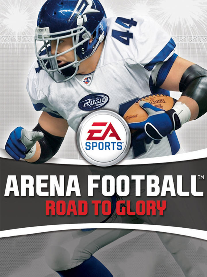 Game cover: Arena Football: Road to Glory
