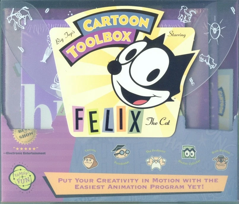 Game cover: Cartoon Toolbox Starring Felix the Cat
