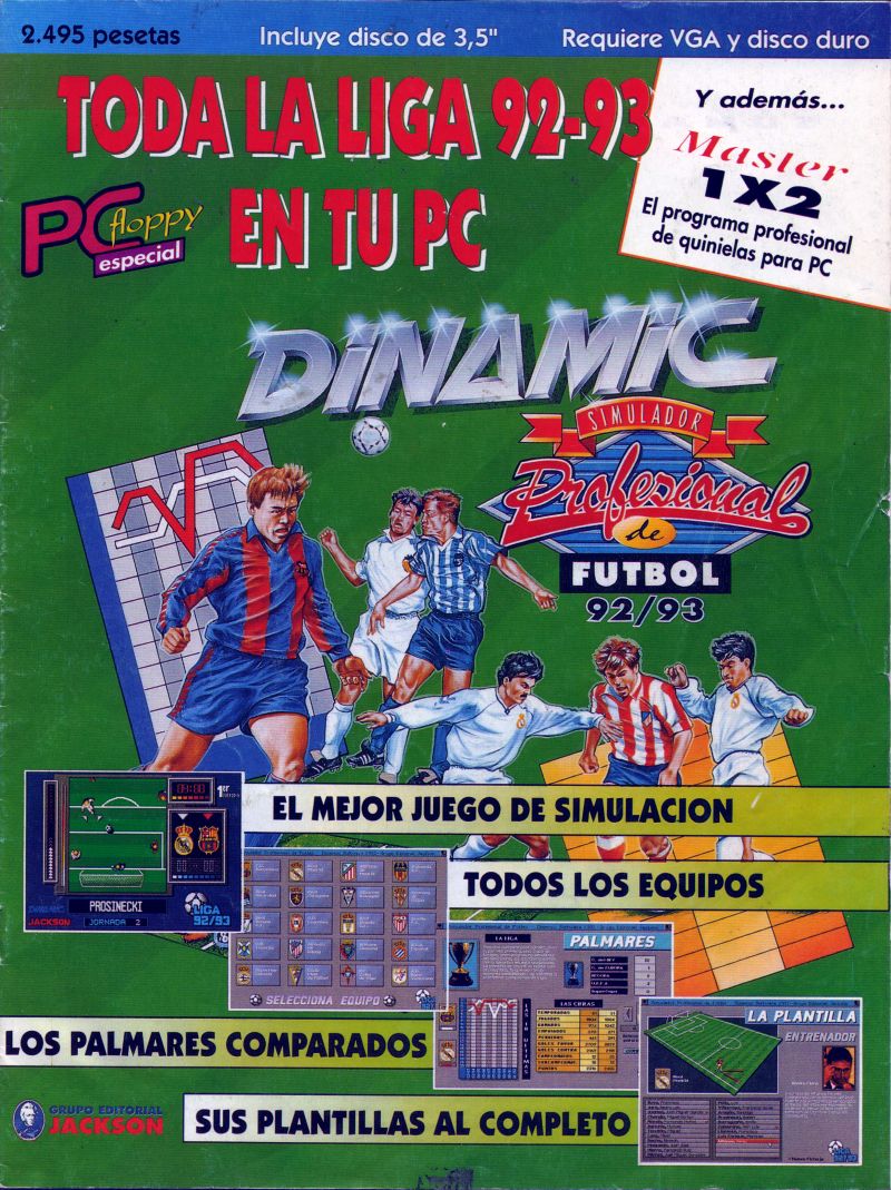 Game cover: Simulador Profesional de Fútbol
