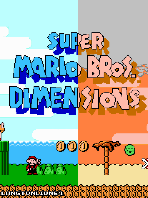 Game cover: Super Mario Bros. Dimensions