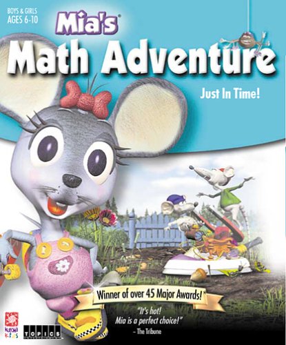 Game cover: Mia's Math Adventure: Just in Time!