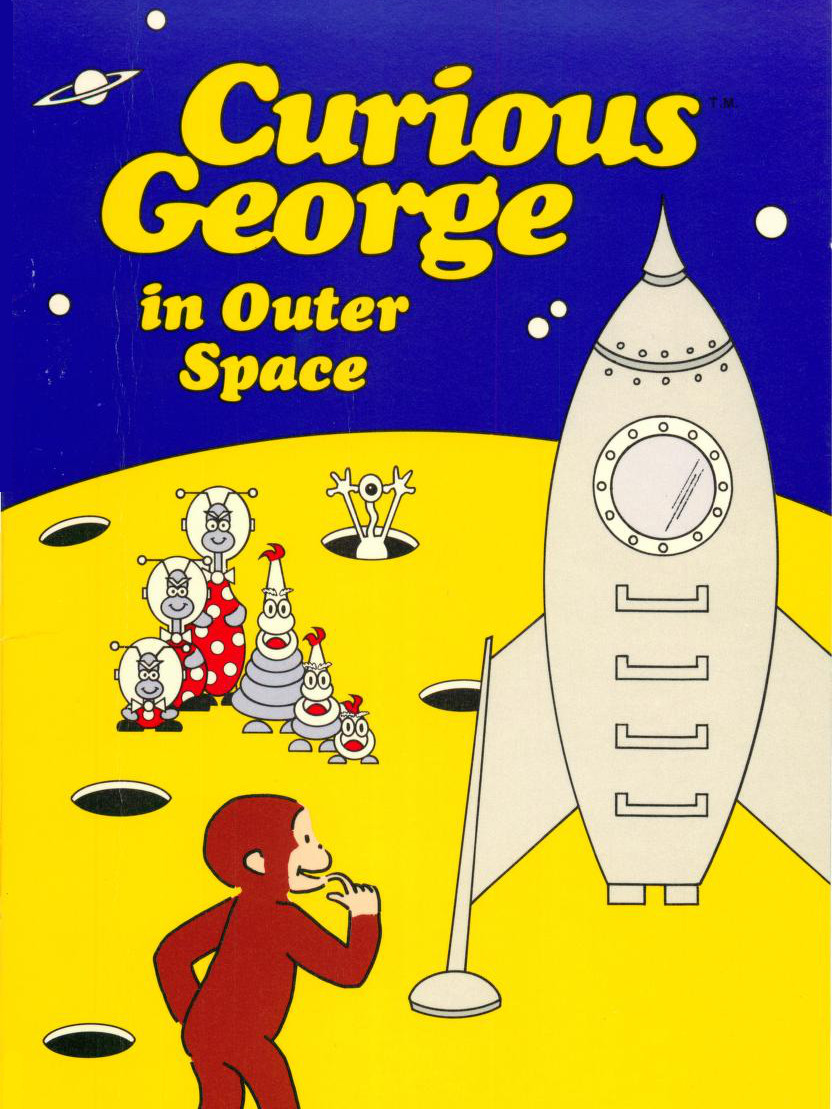 Game cover: Curious George In Outer Space