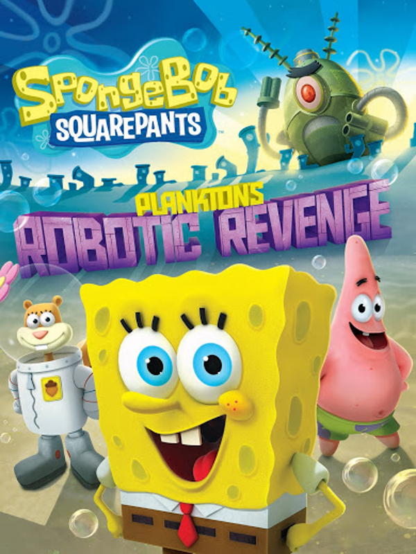 Game cover: SpongeBob SquarePants: Plankton's Robotic Revenge