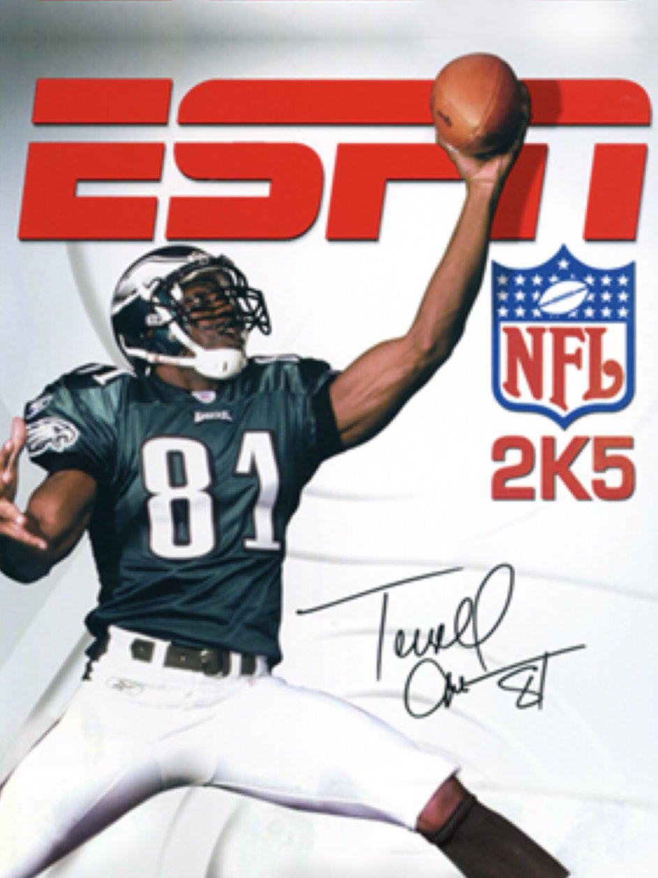 Game cover: ESPN NFL 2K5
