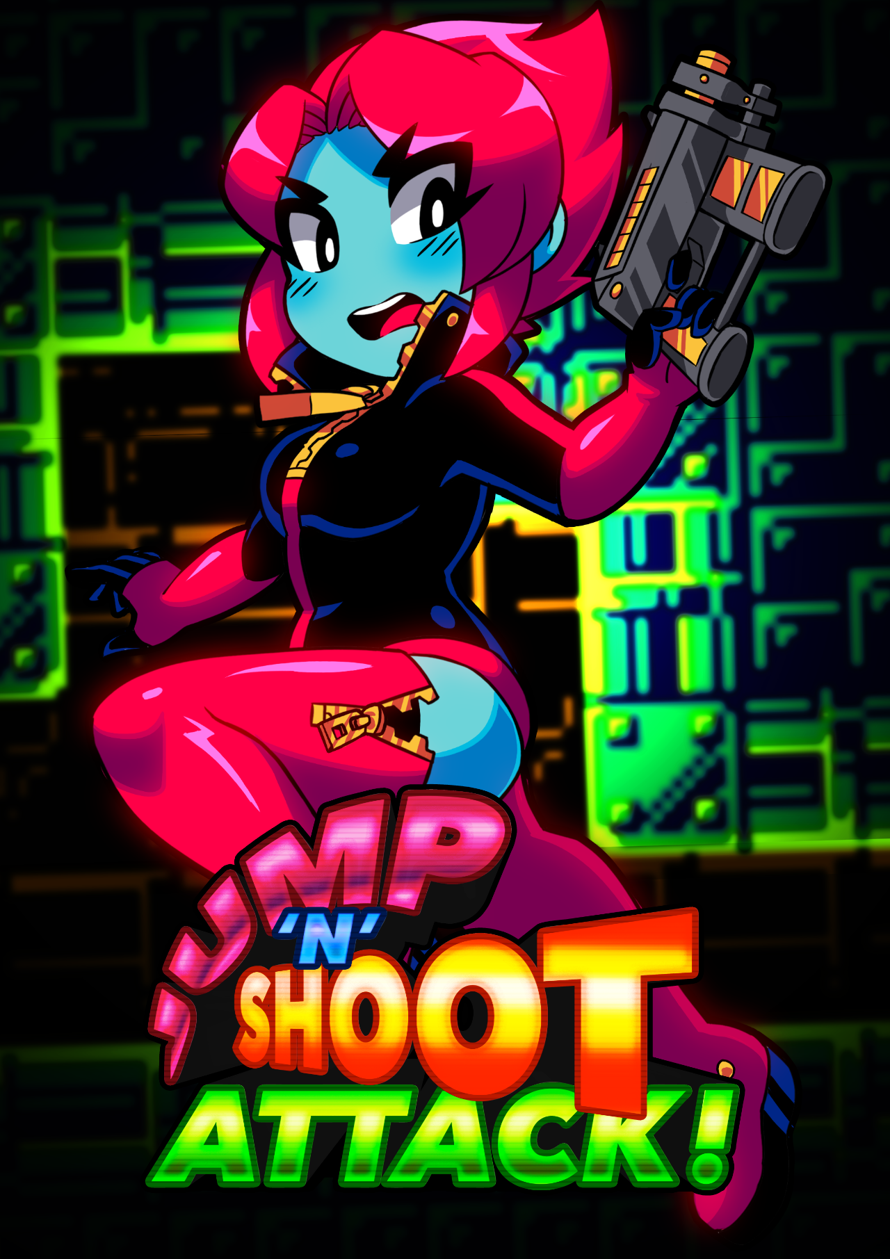 Game cover: Jump'N'Shoot Attack!