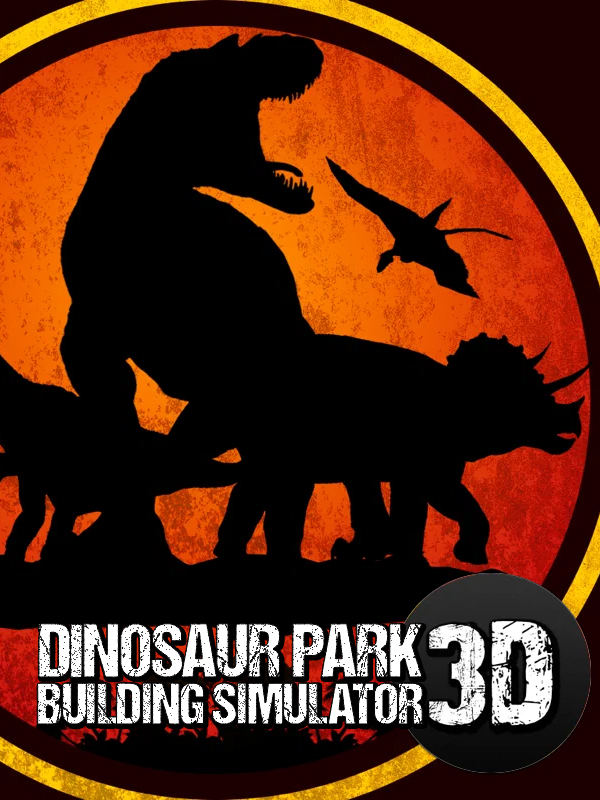 Game cover: Dinosaur Park Building Simulator 3D