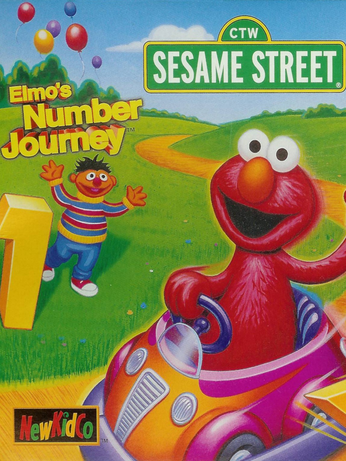 Game cover: Sesame Street: Elmo's Number Journey