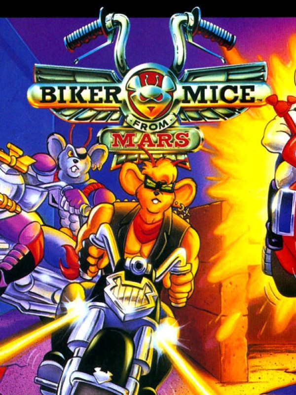 Game cover: Biker Mice From Mars