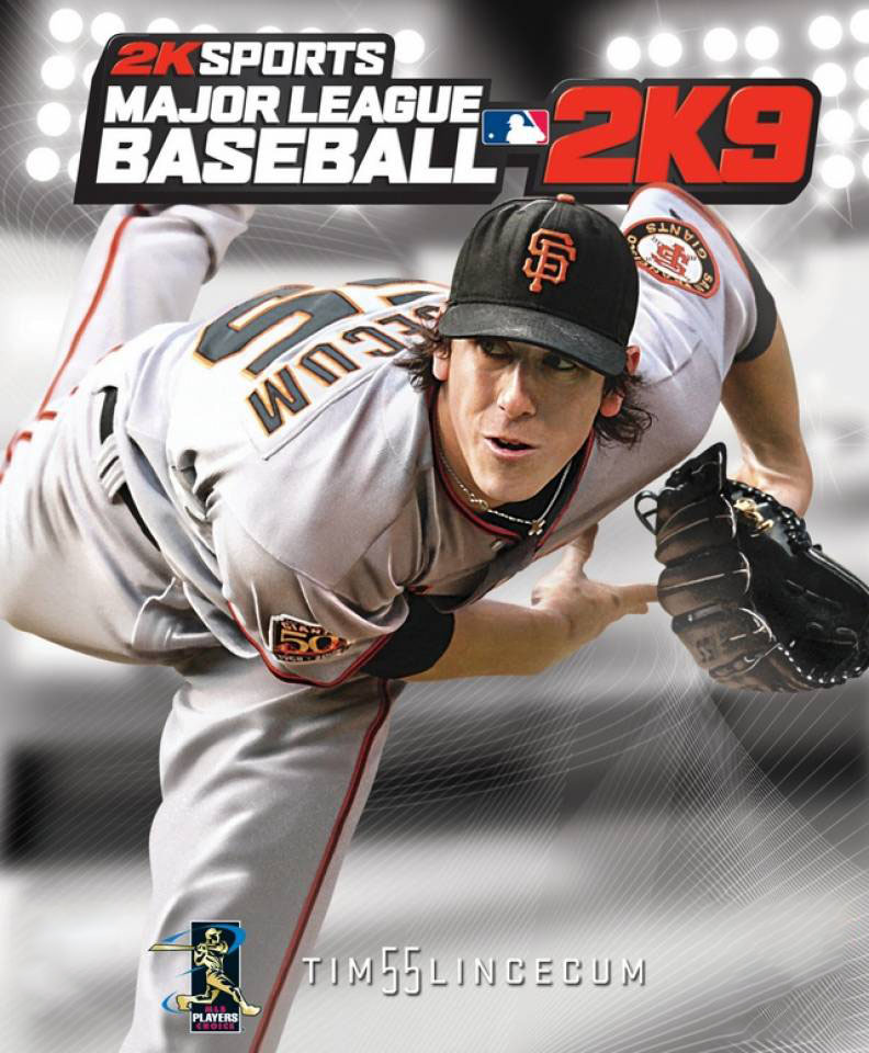 Game cover: Major League Baseball 2K9