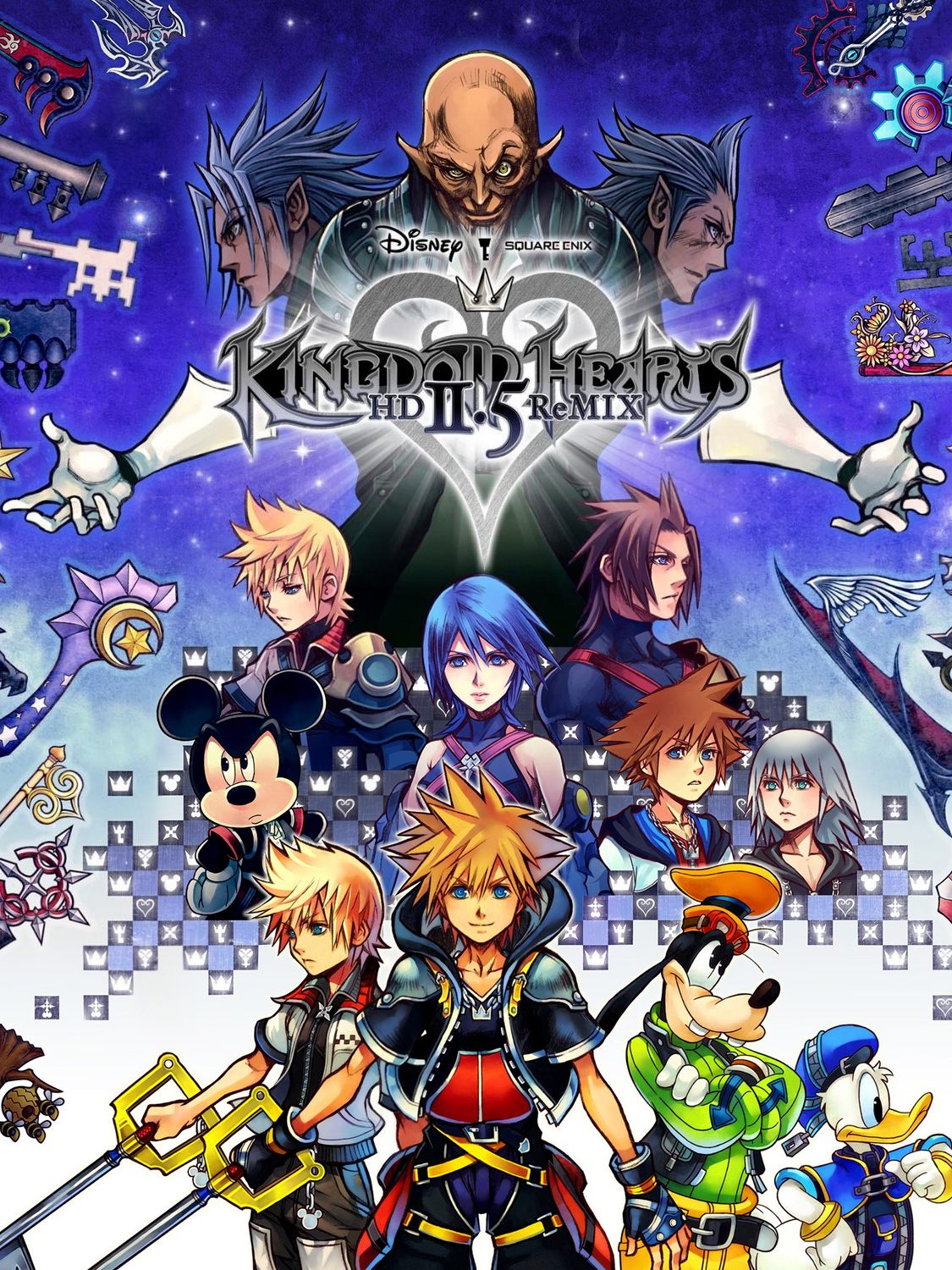 Game cover: Kingdom Hearts HD 2.5 Remix