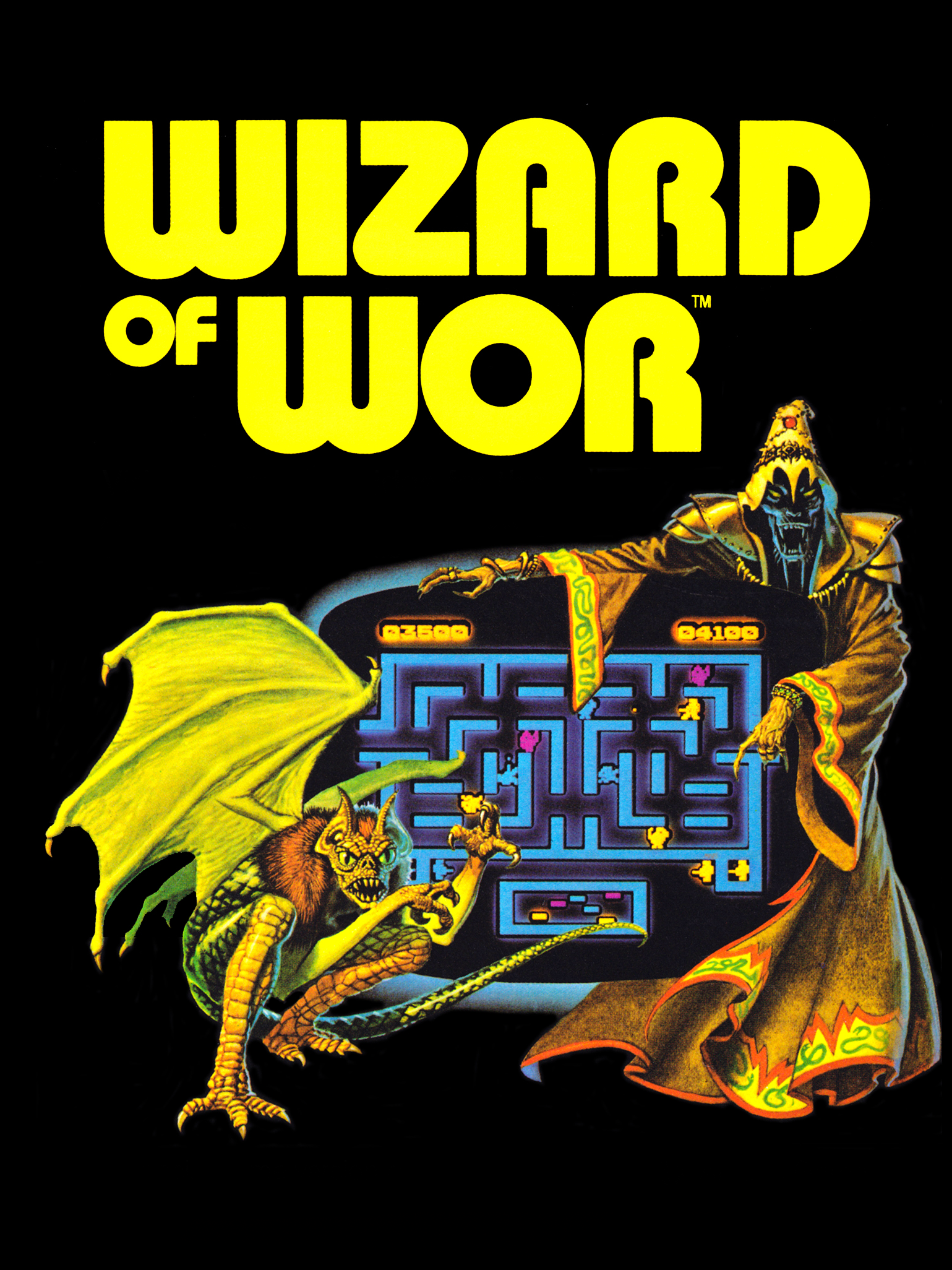 Atari 2600 – Wizard of Wor – I Play All The Games